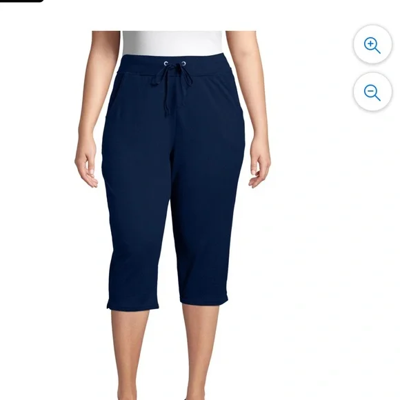 Walmart Stretch Capri Pants Plus Size Women's Plus Just My